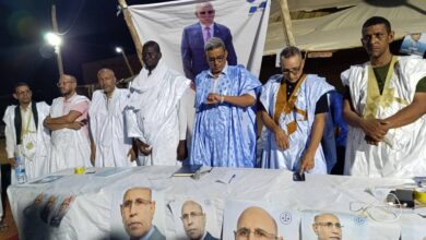 صورة منسقية حملة ولد الغزواني بمقاطعة باسكنو تنظم افتتاحا ناجحا وسط جماهيرية كبيرة (تفاصيل)