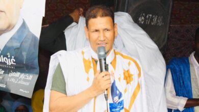 صورة تعيين سيد أحمد ولد ميني مكلفا بتسيير المقر المركزي لحملة بلدية مقطع لحجار