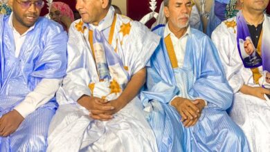 صورة مبادرة الوفاء تنظم تظاهرة سياسية داعم للمرشح محمد ولد الشيخ الغزواني (صور)