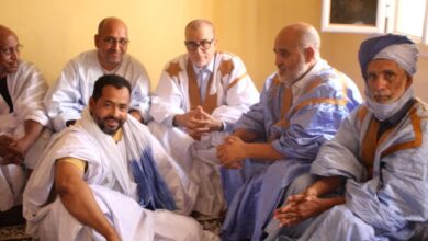 صورة ولد أمحمد يدخل مدينة تجكجة في مسيرة حاشدة من أنصاره لاستقبال المرشح غزواني (صور)