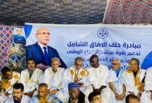 صورة سهرة انتخابية حاشدة لحلف الوفاق الشامل بأزويرات لدعم المرشح محمد ولد الشيخ غزواني (صور)