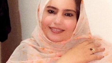 صورة بنت حسنة تبلي بلاء حسنا في التعبئة لصالح المرشح غزواني بالعاصمة نواكشوط