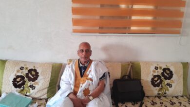 صورة ساكنة مقاطعة لعيون تشيد بجهود المنسق المقاطعي لحملة غزواني الدكتور محمد الأمين ولد شامخ