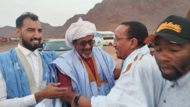 صورة ساكنة أزويرات الداعمة لغزواني تنظم استقبالا حاشدا لمنسق الحملة المقاطعية الدكتور بوياتي ولد الوداني