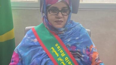 صورة انتخاب نائب تجكجة اقليوة بنت لحظانا نائبا لرئيس الجمعية الوطنية