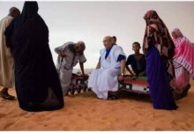 صورة غزواني وأسرته يصلون إلى بو امديد لقضاء عطلة قصيرة
