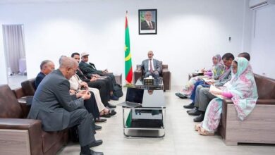 صورة وزير الصحة يستقبل بمكتبه مجموعة العمرو للاستشارات الهندسية