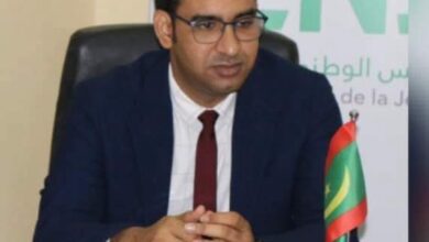 صورة اليوم العالمي للشباب / عبدالله ولد أميمه -عضو المجلس الوطني للشباب