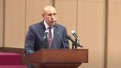 صورة الرئيس غزواني: الحرب ضد الفساد ستكون مصيرية ولا هوادة فيها