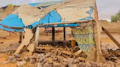 صورة تكانت: وفاة شخص جراء السيول في بلدية النيملان والمياه تغمر منازل بانبيكه