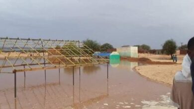 صورة لعصابه: مياه الأمطار تغمر عددا من المنازل في “لكديم 1” بمقاطعة بومديد