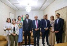 صورة وزير الثقافة يلتقي وفدا من جامعة خوان كارلوس الأول بإسبانيا