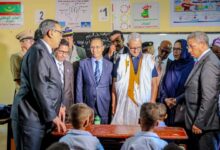 صورة وزير التربية وكالة يزور المؤسسات التعليمية في نواكشوط بمناسبة افتتاح العام الدراسي