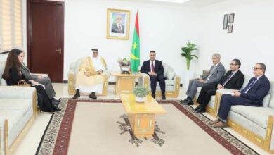 صورة ولد أنجاي يستقبل المدير العام ورئيس مجلس إدارة الصندوق العربي للإنماء الاقتصادي والاجتماعي