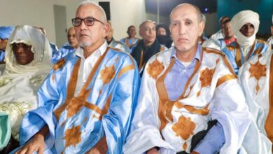 صورة ممثلوا جماعة السفير محمد ولد محمد راره يحضرون اجتماع حزب الإنصاف تحضيرًا لزيارة الرئيس غزواني
