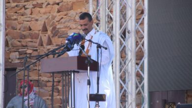 صورة هذا ما قاله وزير الثقافة في أفتتاح النسخة الثالثة عشر من مهرجان مدائن التراث بمدينة شنقيط (نص الخطاب)