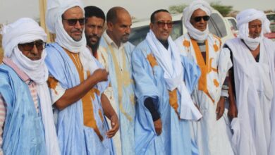 صورة نائب ولاتة: حضورنا إلى أم لحياظ مشاركة في فرحة استقبال الرئيس غزواني بمقاطعة لعيون
