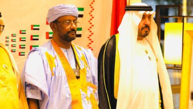 صورة الخليفة العام للطريقة القادرية في غرب إفريقيا يحضر حفل اليوم الوطني الإمارات العربية المتحدة