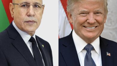 صورة غزواني يعبر عن رغبته في توطيد العلاقات مع إدارة ترامب