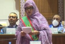 صورة النائب الرئيسة: أقليوه أمّن تدعو إلى توسيع التغطية وحل مشكل المياه في خطابها أمام البرلمان (فيديو)