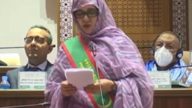 صورة النائب الرئيسة: أقليوه أمّن تدعو إلى توسيع التغطية وحل مشكل المياه في خطابها أمام البرلمان (فيديو)