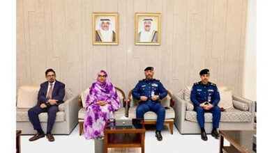 صورة وزيرة البيئة الموريتانية تبحث التعاون البيئي مع وزير الداخلية الكويتي