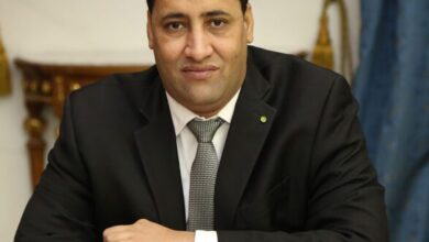 صورة الوزير الأول المختار ولد أجاي في الإمارات حاملاً رسالة من الرئيس الغزواني إلى محمد بن زايد