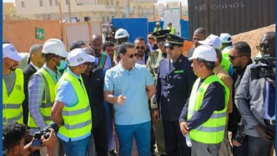 صورة الوزير الأول المختار ولد إنجاي لا تهاون في إنجاز المشاريع التنموية بنواكشوط