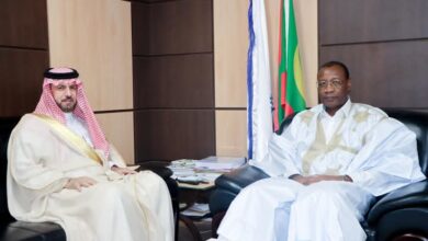 صورة رئيس حزب الإنصاف يستقبل السفير السعودي لبحث سبل تعزيز العلاقات الثنائية