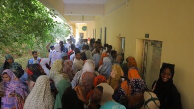 صورة فوضى وأعمال شغب تعطل انتخابات الطلاب بجامعة نواكشوط