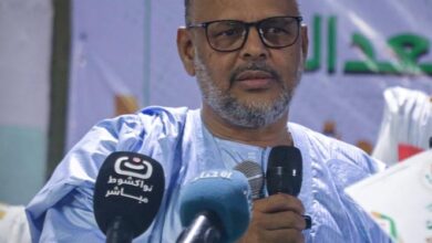 صورة ولد منصور: حزبنا يمثل الموالاة الناصحة والفاعلة لخدمة الشعب