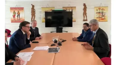 صورة وزير الاقتصاد الإيطالي: مهتمون بالاستثمار في الطاقة والغاز في موريتانيا