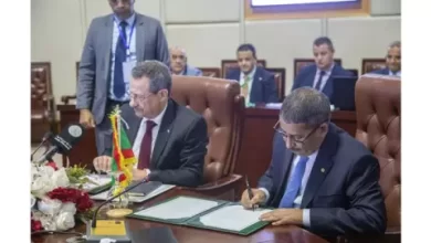 صورة وزير النقل: طريق أزويرات – تيندوف أولوية استراتيجية لموريتانيا