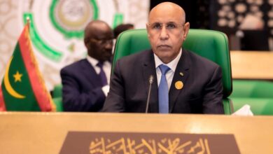 صورة غزواني يقرر المغادرة إلى مصر للمشاركة في القمة العربية الطارئة