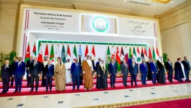 صورة انطلاق القمة العربية الطارئة في القاهرة لبحث مستجدات القضية الفلسطينية