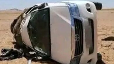 صورة مصرع ثلاثة منقبين في حادث سير مؤلم  شمال البلاد (تفاصيل)