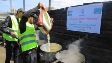 صورة الرباط الوطني يطلق مشروعا لإفطار 3 آلاف صائم بغزة