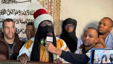 صورة قيادي صوفي يعلن تضامنه مع غزة ويدعو لدعم متواصل للفلسطينيين