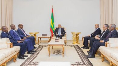 صورة الرئيس غزواني يستقبل وزير الطاقة المالي ويبحث معه علاقات التعاون بين البلدين (صور)