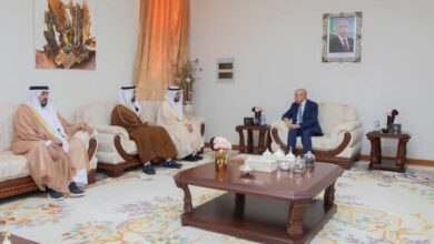 صورة الرئيس غزواني يستقبل رئيس الهيئة العامة للشؤون الإسلامية بدولة الإمارات