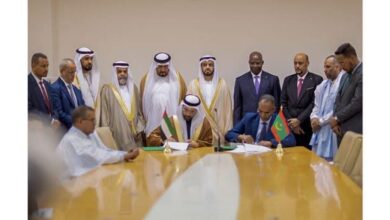 صورة توقيع اتفاقية تعاون أكاديمي بين جامعة المحظرة الشنقيطية الكبرى وجامعة محمد بن زايد للعلوم الإنسانية (تفاصيل)