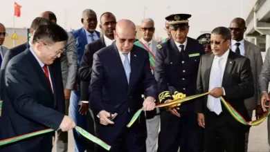 صورة الرئيس غزواني يدشن جسر الصداقة الموريتانية الصينية في نواكشوط