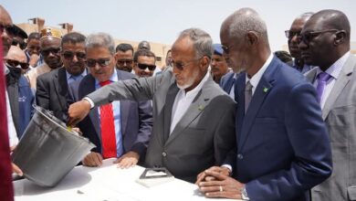 صورة إطلاق مشروع تأهيل وتوسعة المستشفى الجهوي بولاية داخلت نواذيبو (صور)