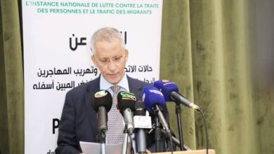 صورة مفوضية حقوق الإنسان تطلق حملة وطنية لمناهضة تهريب المهاجرين في نواكشوط (صور)