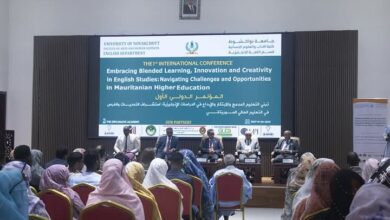 صورة افتتاح المؤتمر الدولي الأول لقسم الإنجليزية بجامعة نواكشوط (تفاصيل)