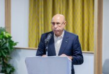 صورة غزواني: استكمال المرحلة الأولى من “آحميم” يجسد التعاون النموذجي بين موريتانيا والسنغال