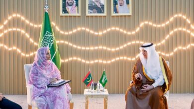 صورة الرياض: وزيرة المياه آمال بنت مولود تجري مباحثات مع نظيرها الدكتور عبد الرحمن بن محسن
