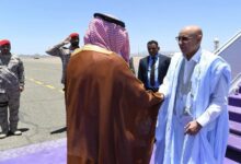 صورة الرئيس محمد ولد الشيخ الغزواني يصل المدينة المنورة لأداء مناسك الحج (صور)