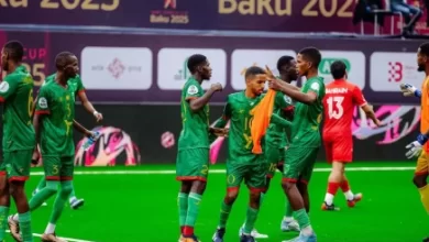 صورة المنتخب الوطني لكرة القدم المصغرة يبلغ ربع النهائي في أول مشاركة له في كأس العالم