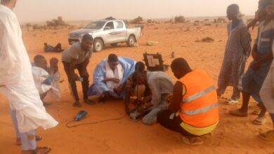 صورة تجكجة: بفضل جهود الفاعلة لعناد والنائب اللولة ماتل تشرع في فك عزلة الاتصال عن قرية أشاريم (صور)